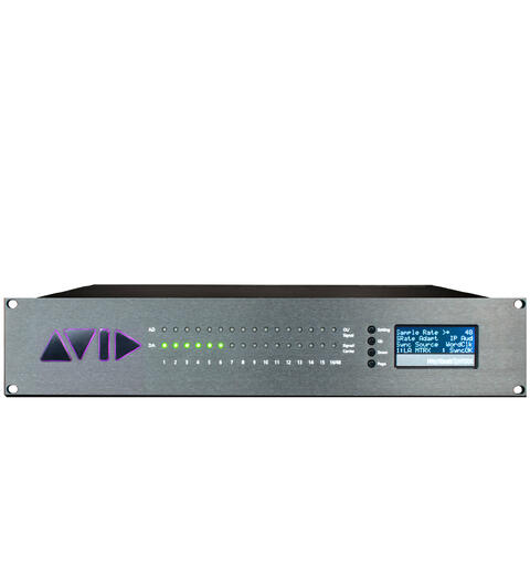 AVID MTRX Audiointerface Base enhet ProMon, DadMan,64 PT,16x AES, 64 MADI IO